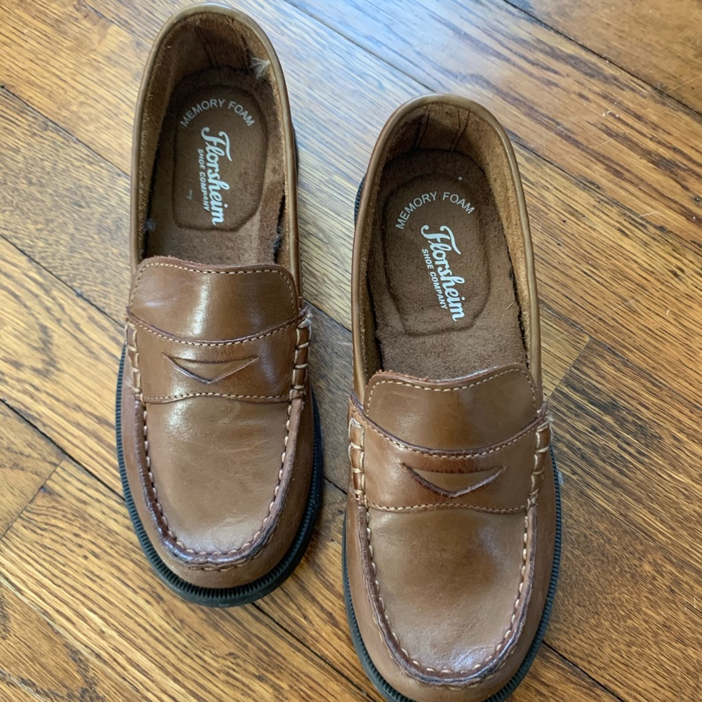 Boys penny loafers